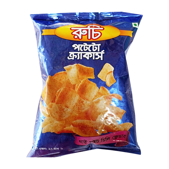 Ruchi Potato Crackers Thai Sweet Chili- Potato chips- Ruchi Kartoffelcracker Thai Sweet Chili